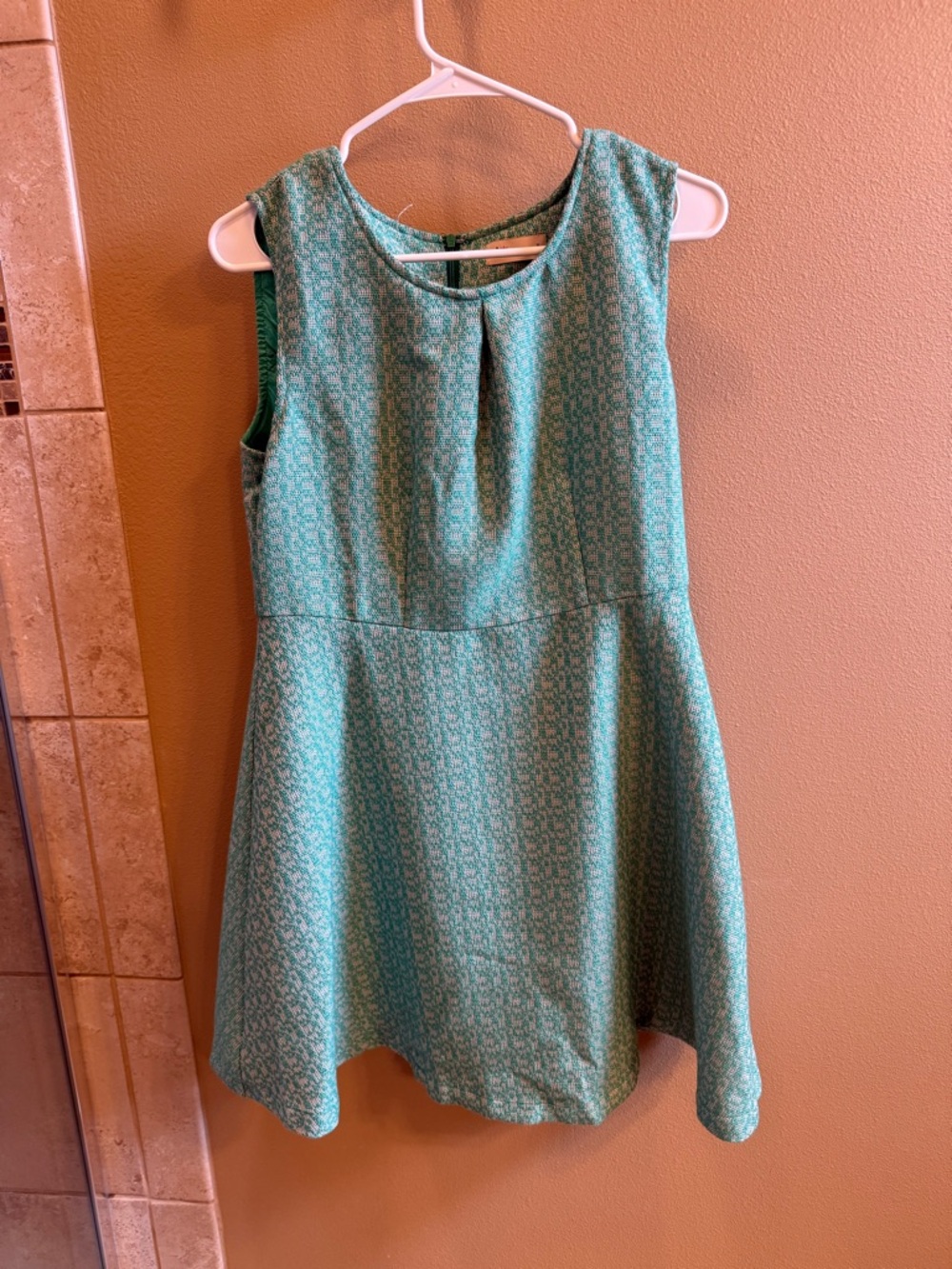 Alythea Mint Green Sleeveless Fit-and-Flare Dress